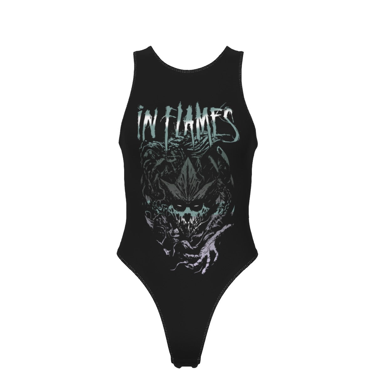 in Flames Tank Bodysuit