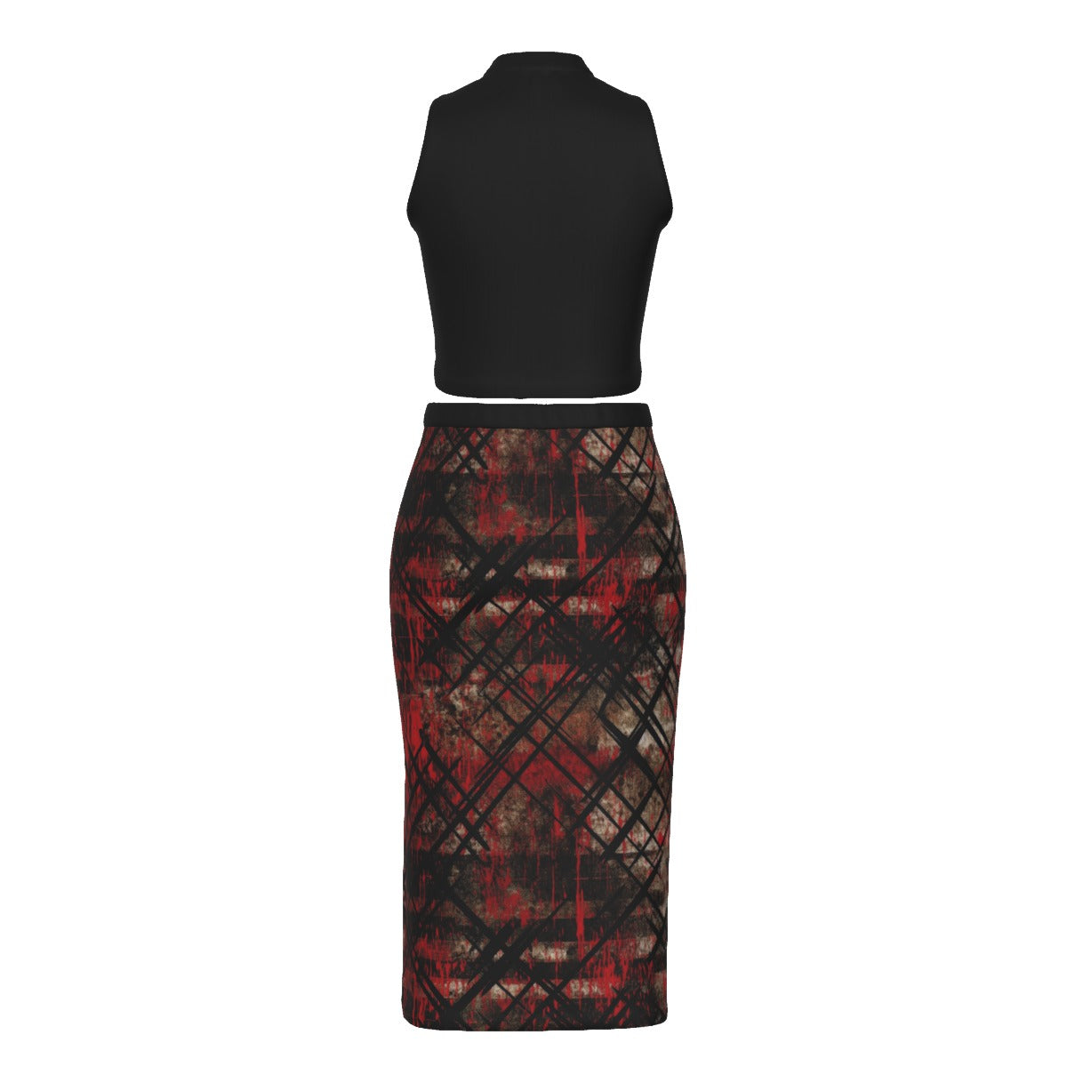 Elote Split High Skirt Set