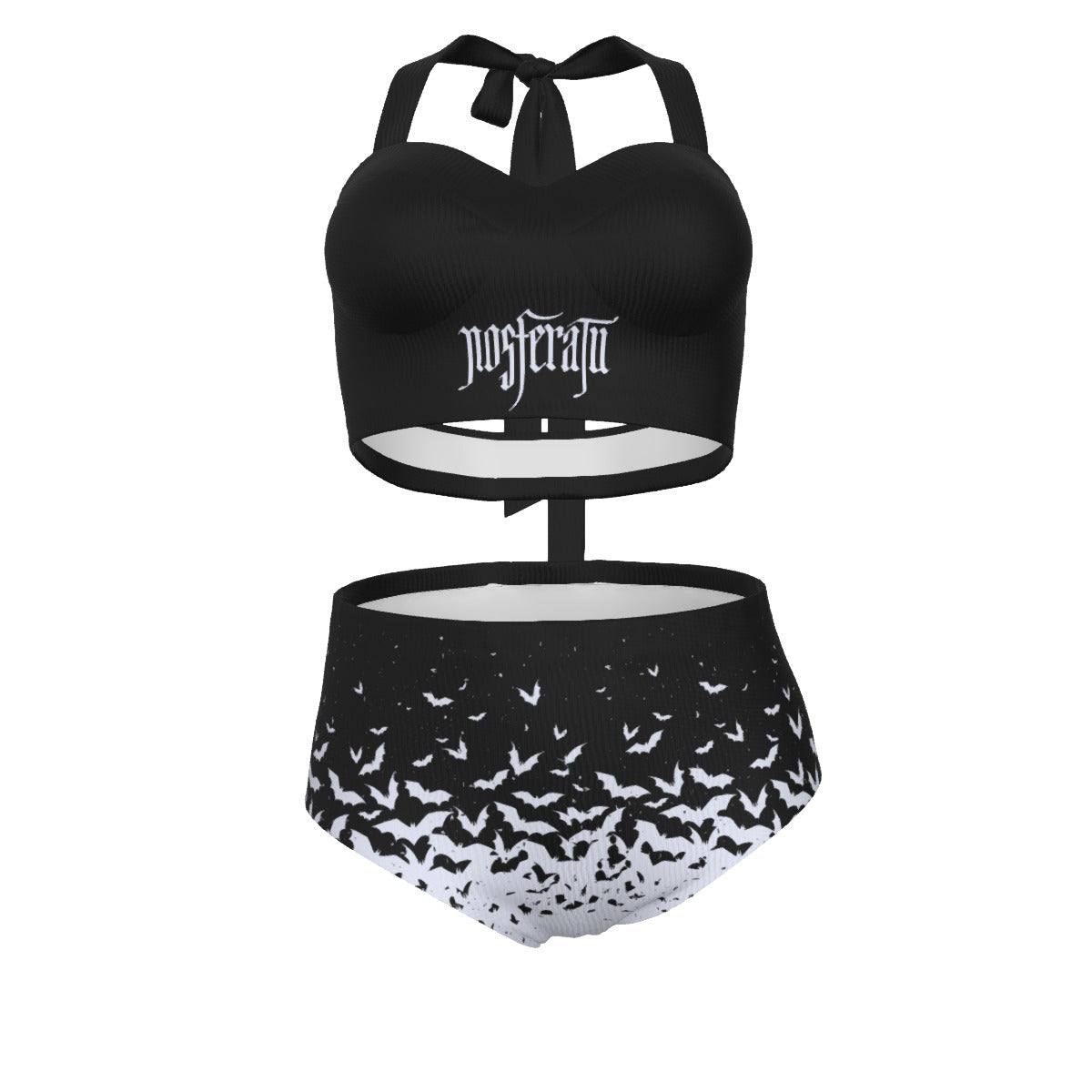 Nosferatu Pinup Vintage Swimsuit Set