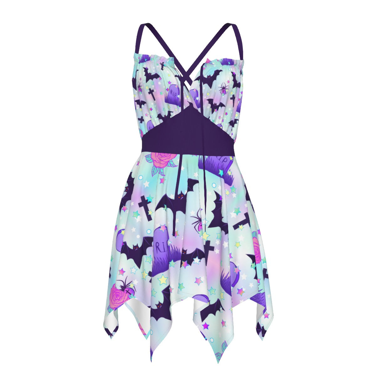 Pastel Goth Sleeveless Dress