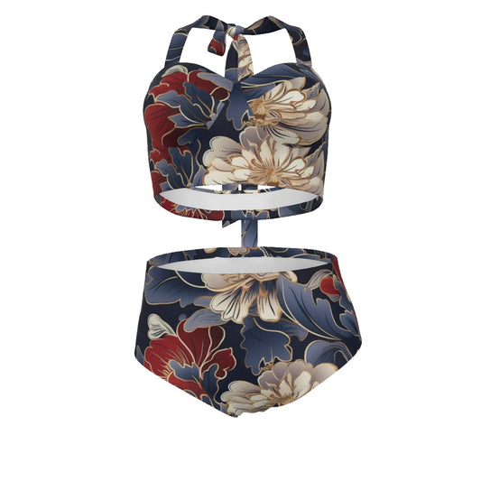 Full Bloom v.3 Pinup Vintage Swimsuit Set