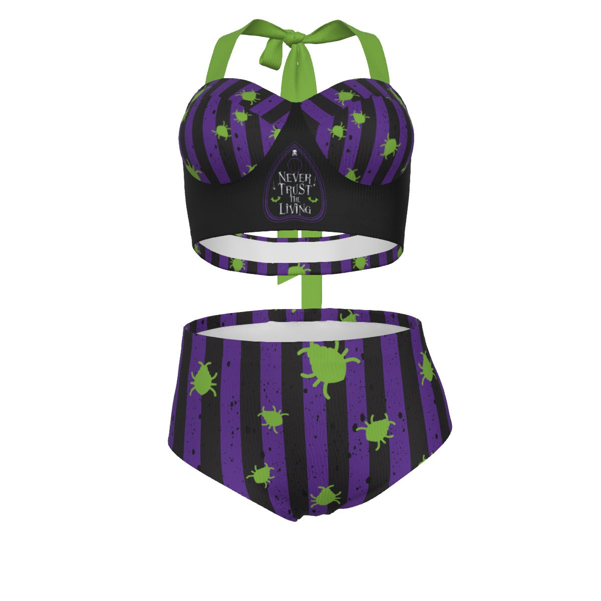 Beetleguise Pinup Vintage Swimsuit Set