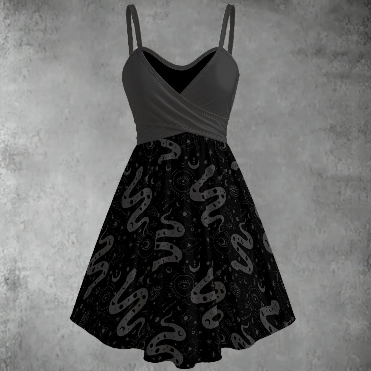 Serpent Magick Spaghetti Strap Dress