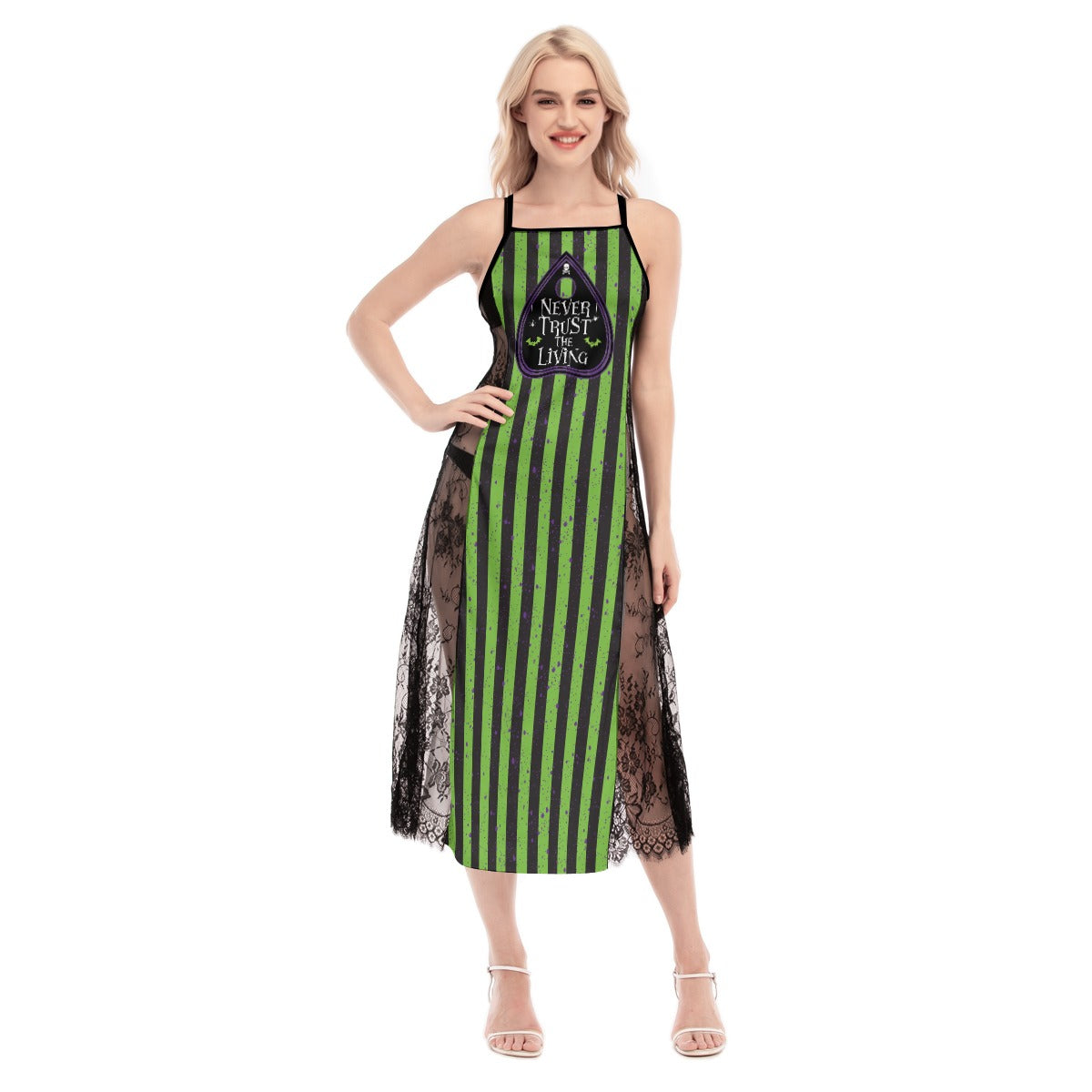 Never Trust v.2 Cami Cross Back Dress