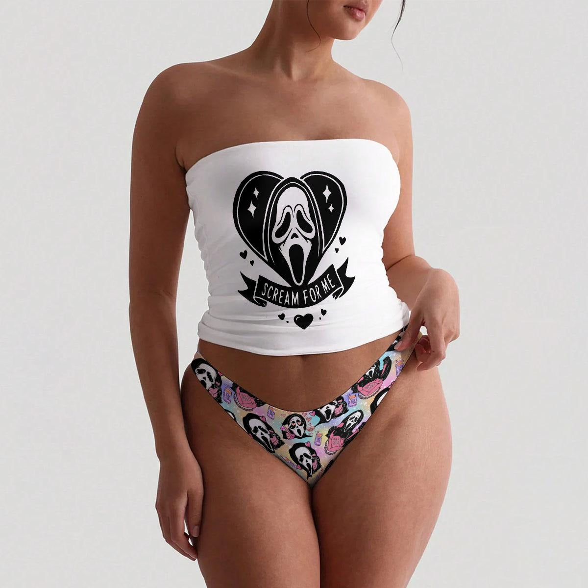 Call Me Strapless Tube Top Set