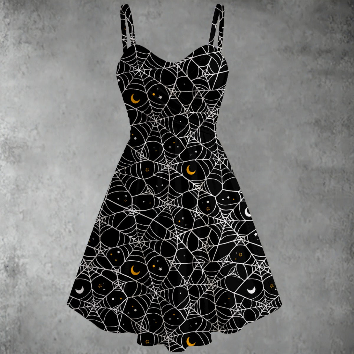 Cosmic Web Spaghetti Strap Dress