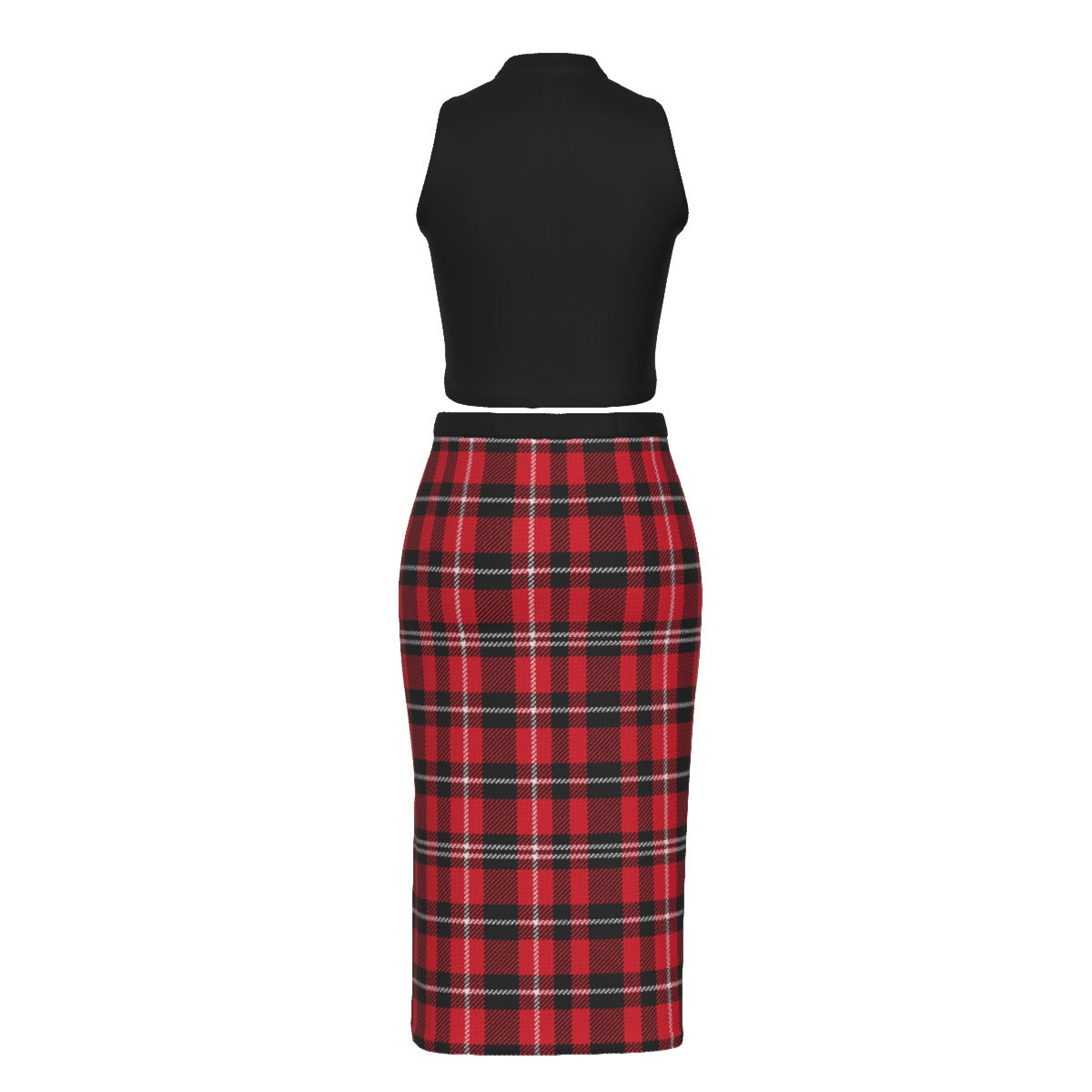 Live Deliciously Split High Skirt Set