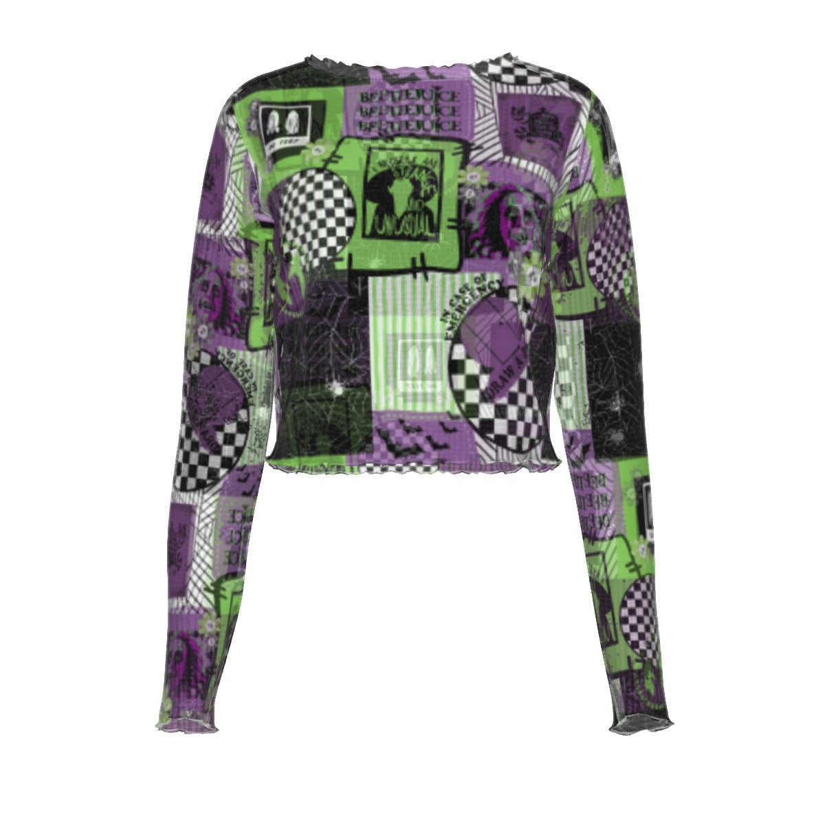 Strange I Am Mesh Long Sleeves T-shirt