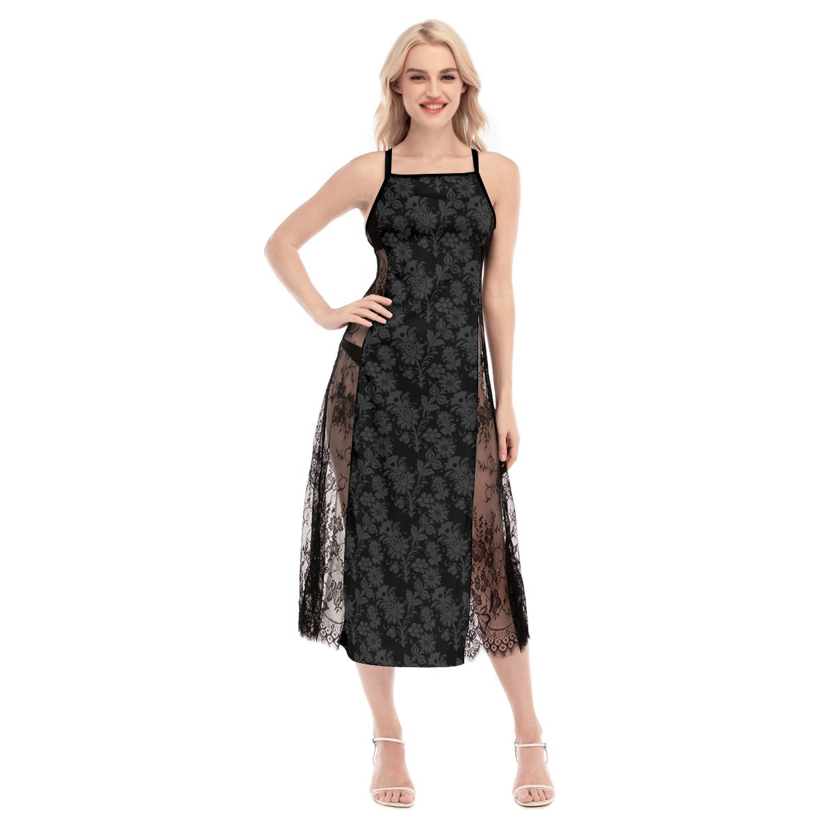 Dorian Gray Norse Cami Cross Back Dress