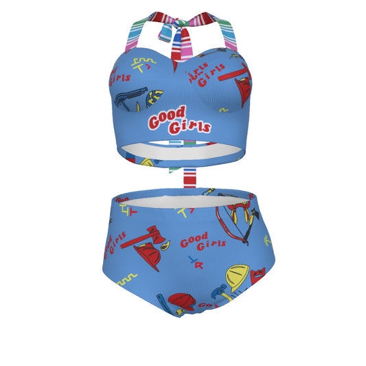 Chucky / Good Girls Pinup Vintage Swimsuit Set