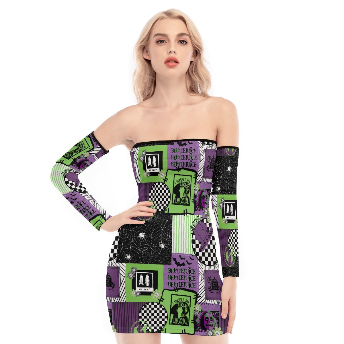 Strange I Am Lace-up Dress