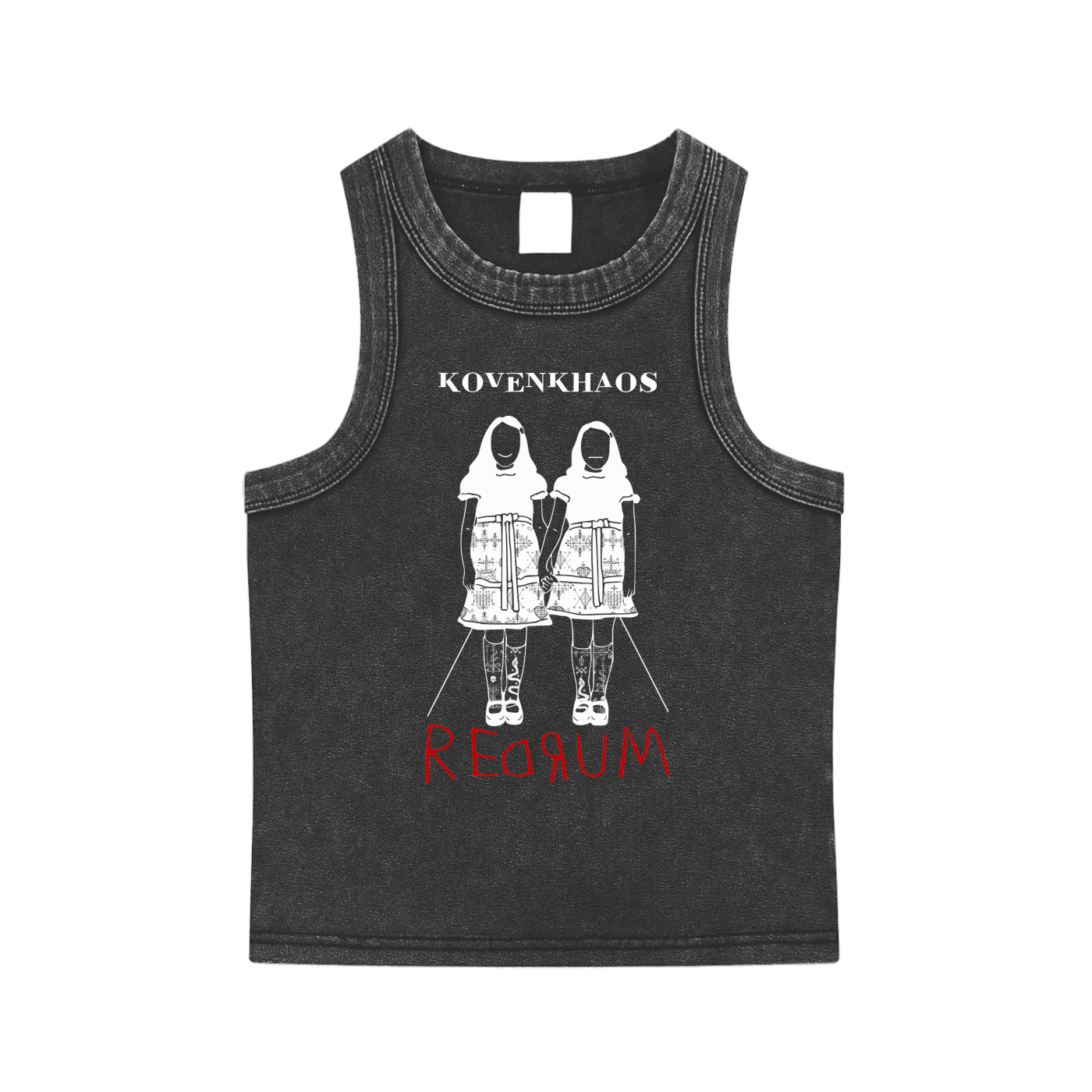 Redrum Snow Washed Tank Top