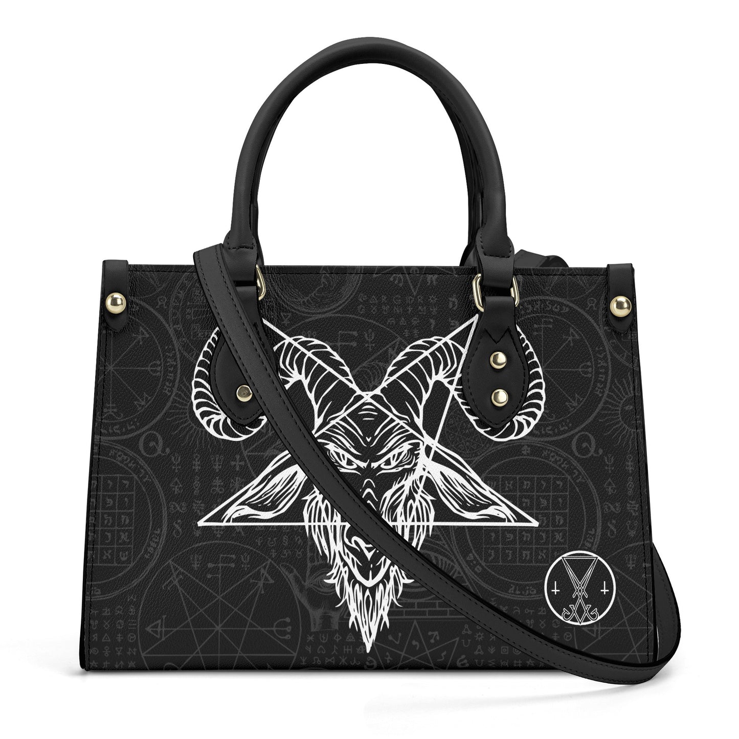 Luciferian Leather Bag