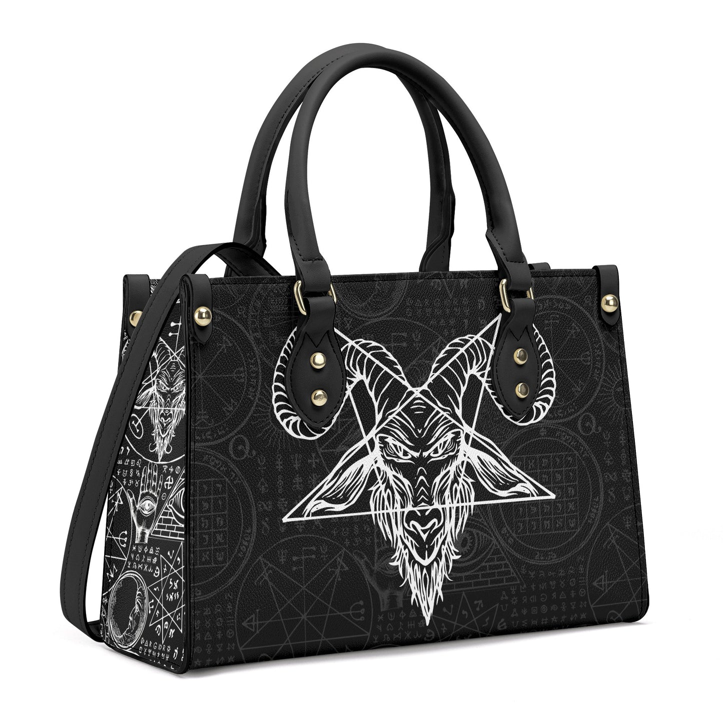 Luciferian Leather Bag
