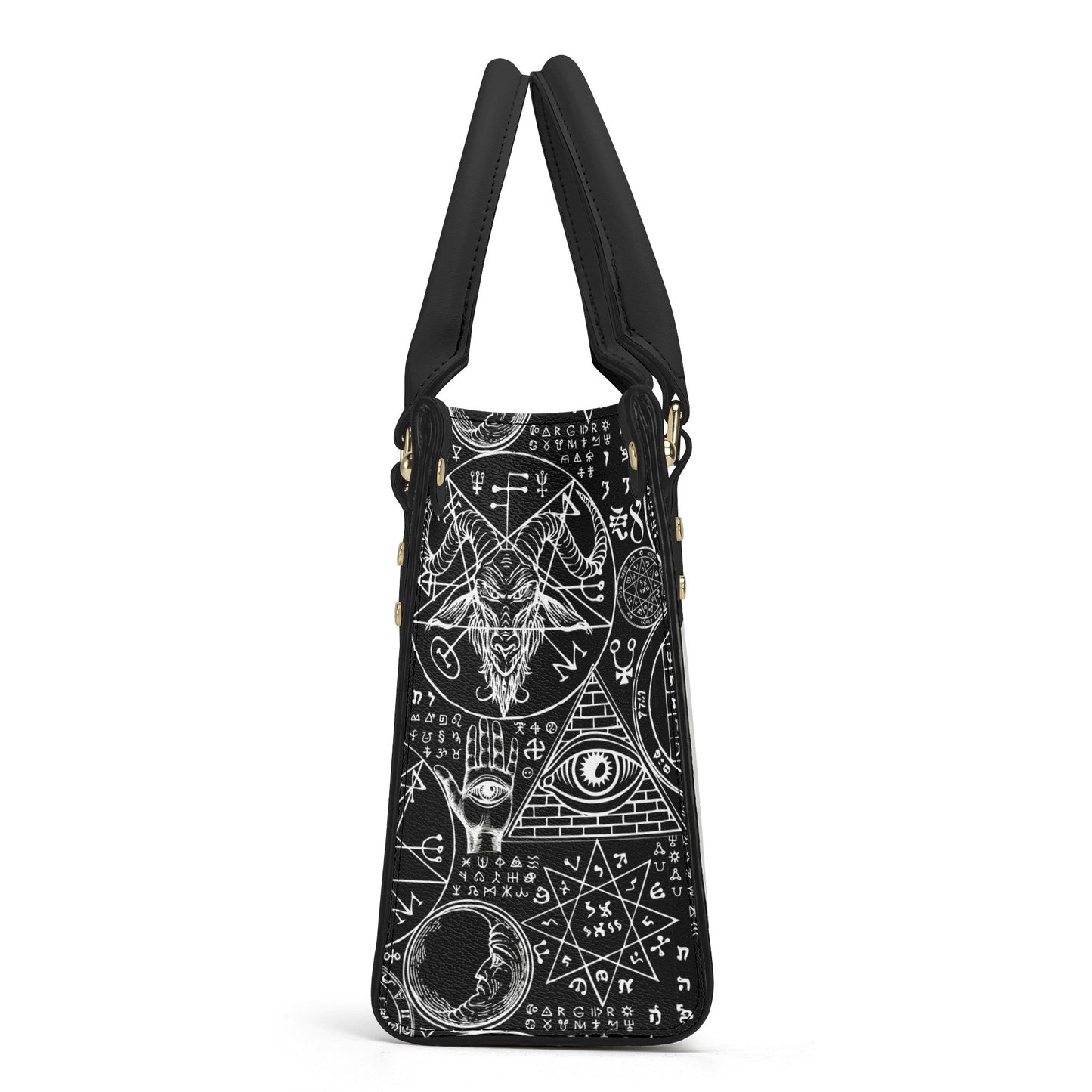 Luciferian Leather Bag