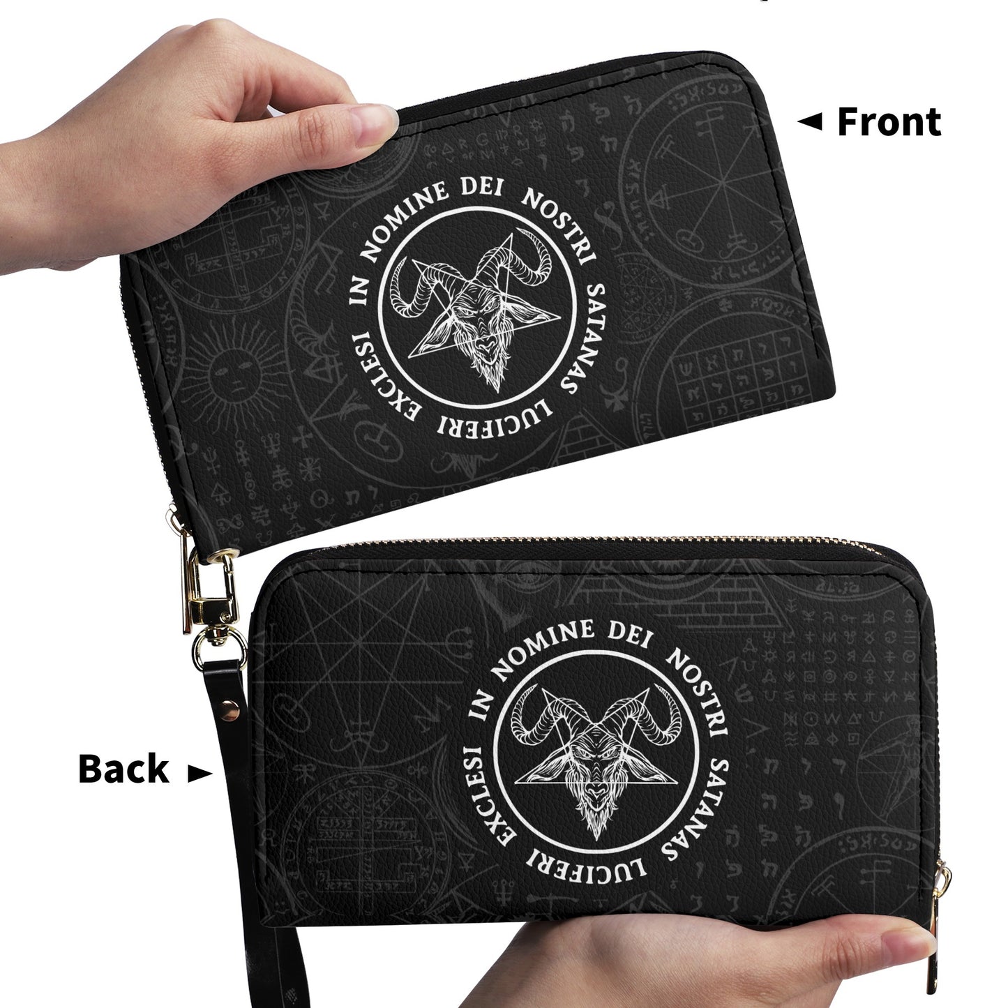 Luciferian Leather Bag