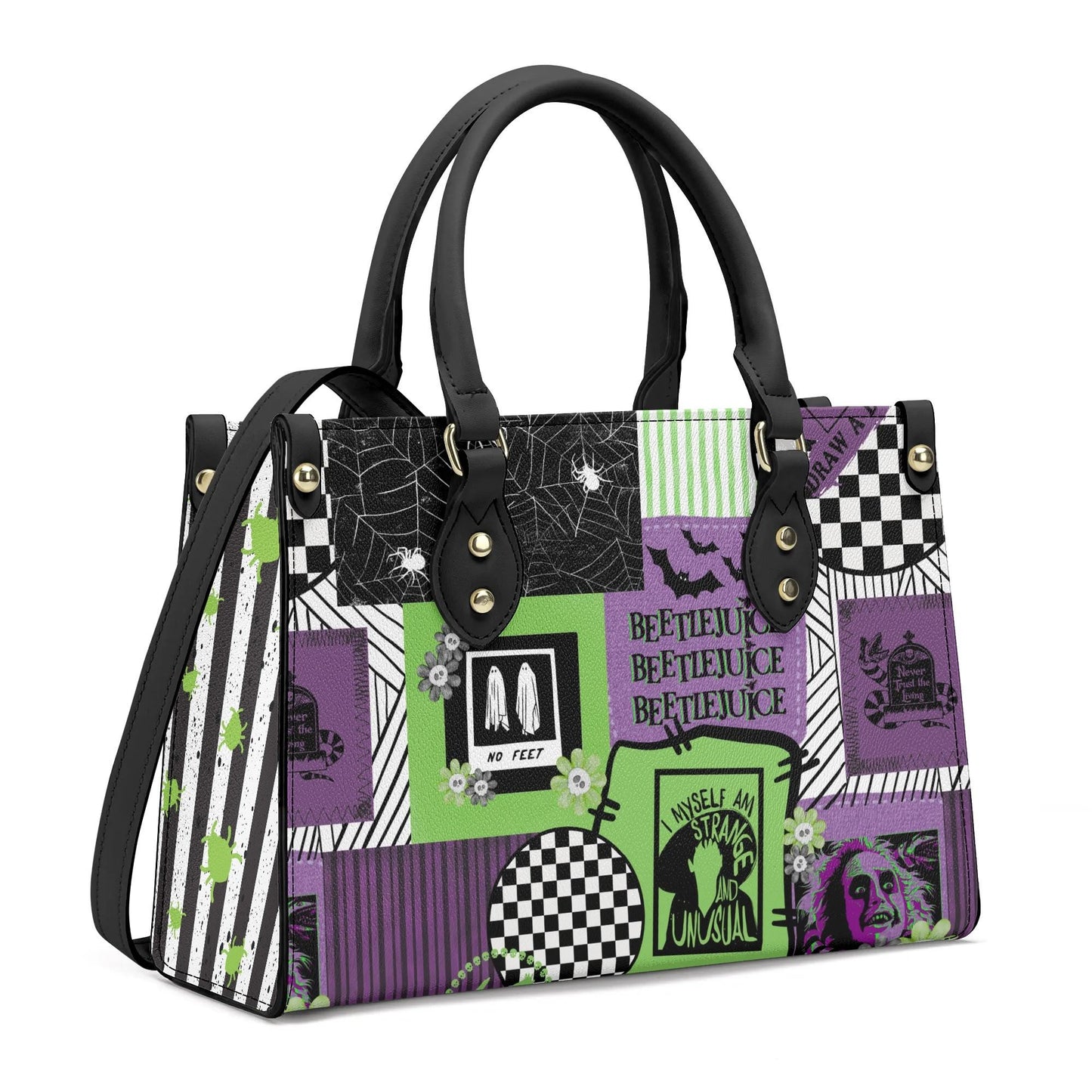 Strange I Am Leather Bag