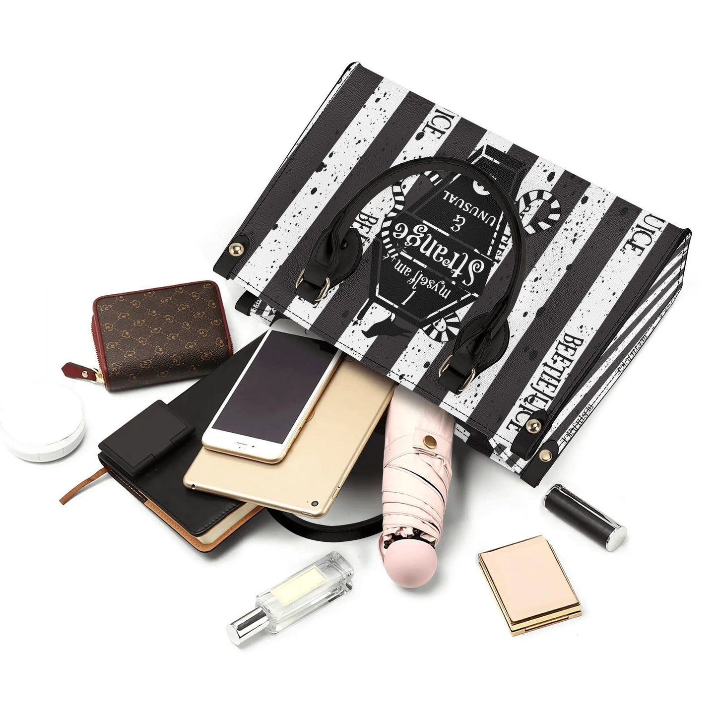 Strange And Unusual Leather HandBag