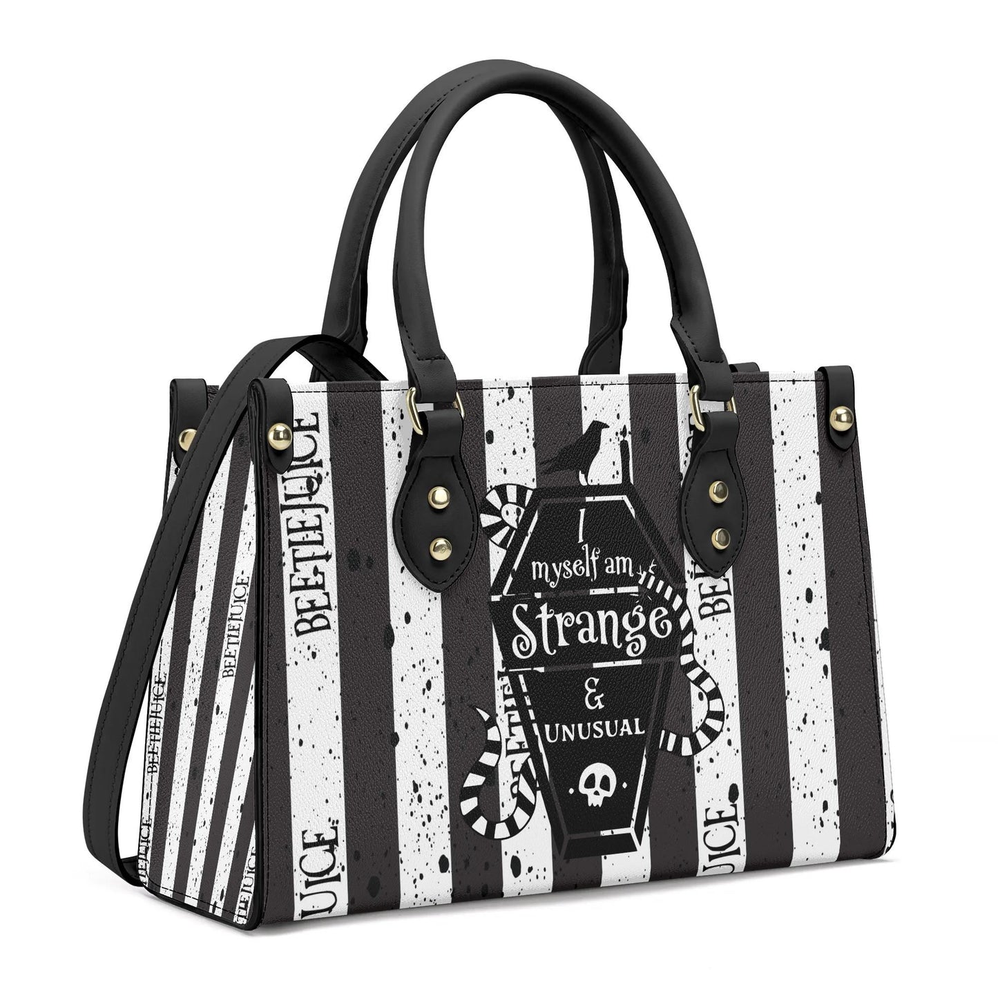 Strange And Unusual Leather HandBag