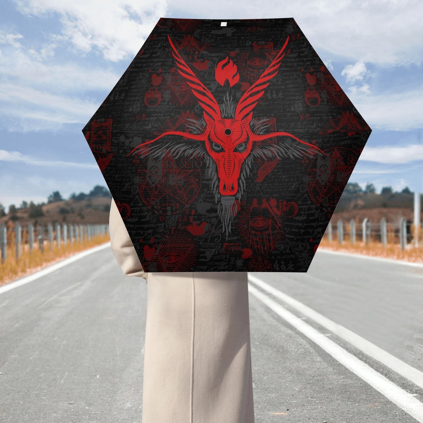 Redrum Auto Open & Close Umbrella