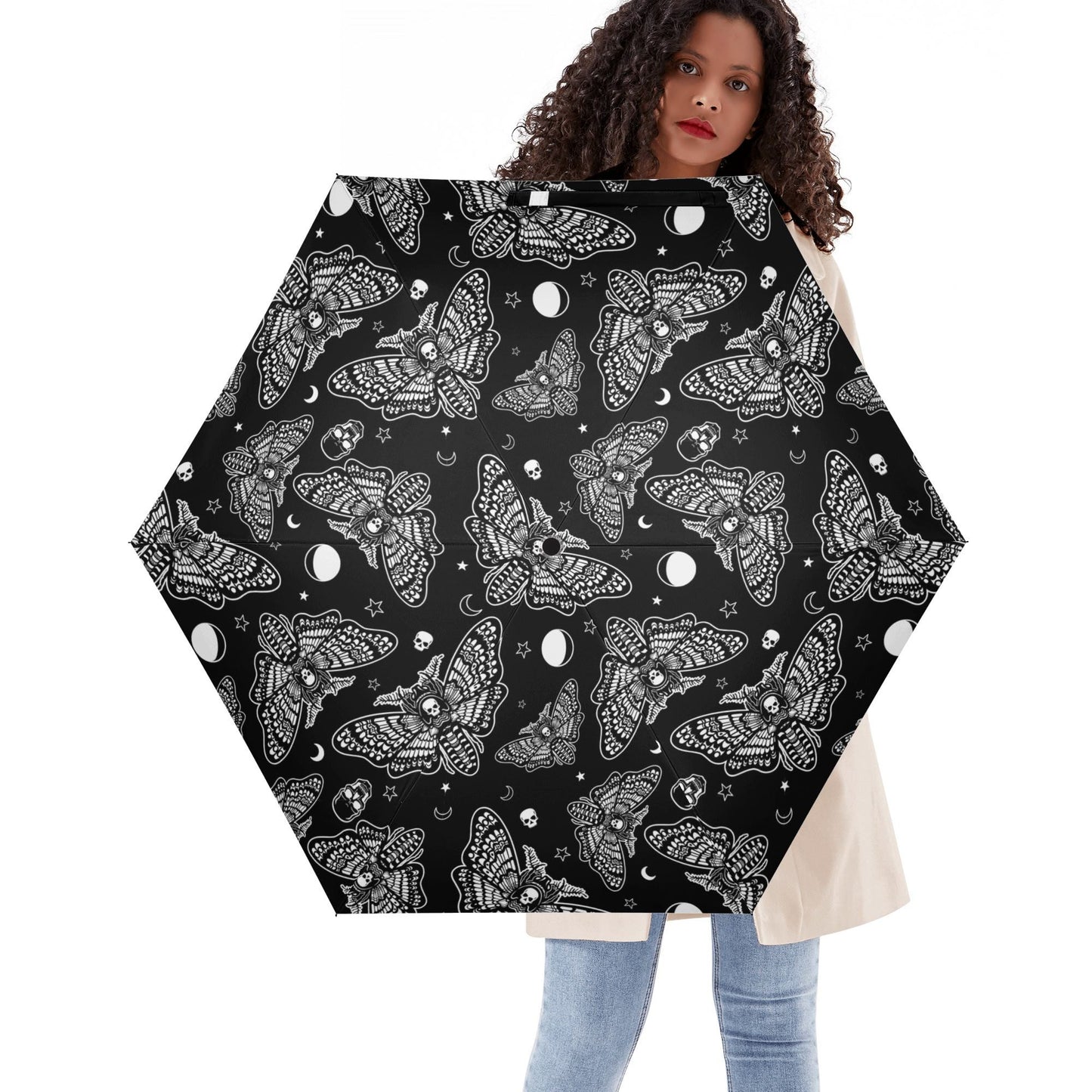 Death's-head Auto Open & Close Umbrella