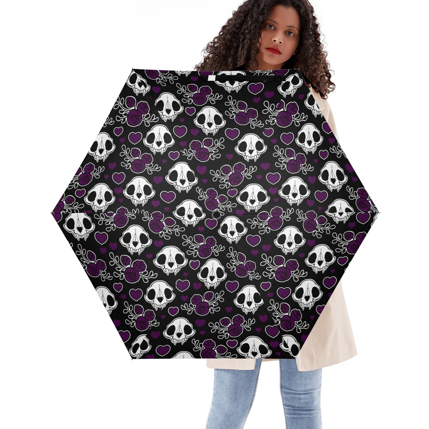 Sleep All Day (purple) Auto Open & Close Umbrella