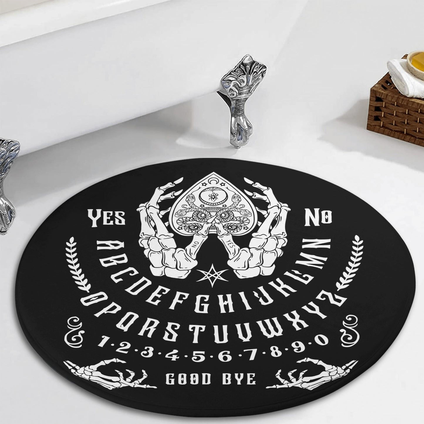 Ouija Sigil Round Rug
