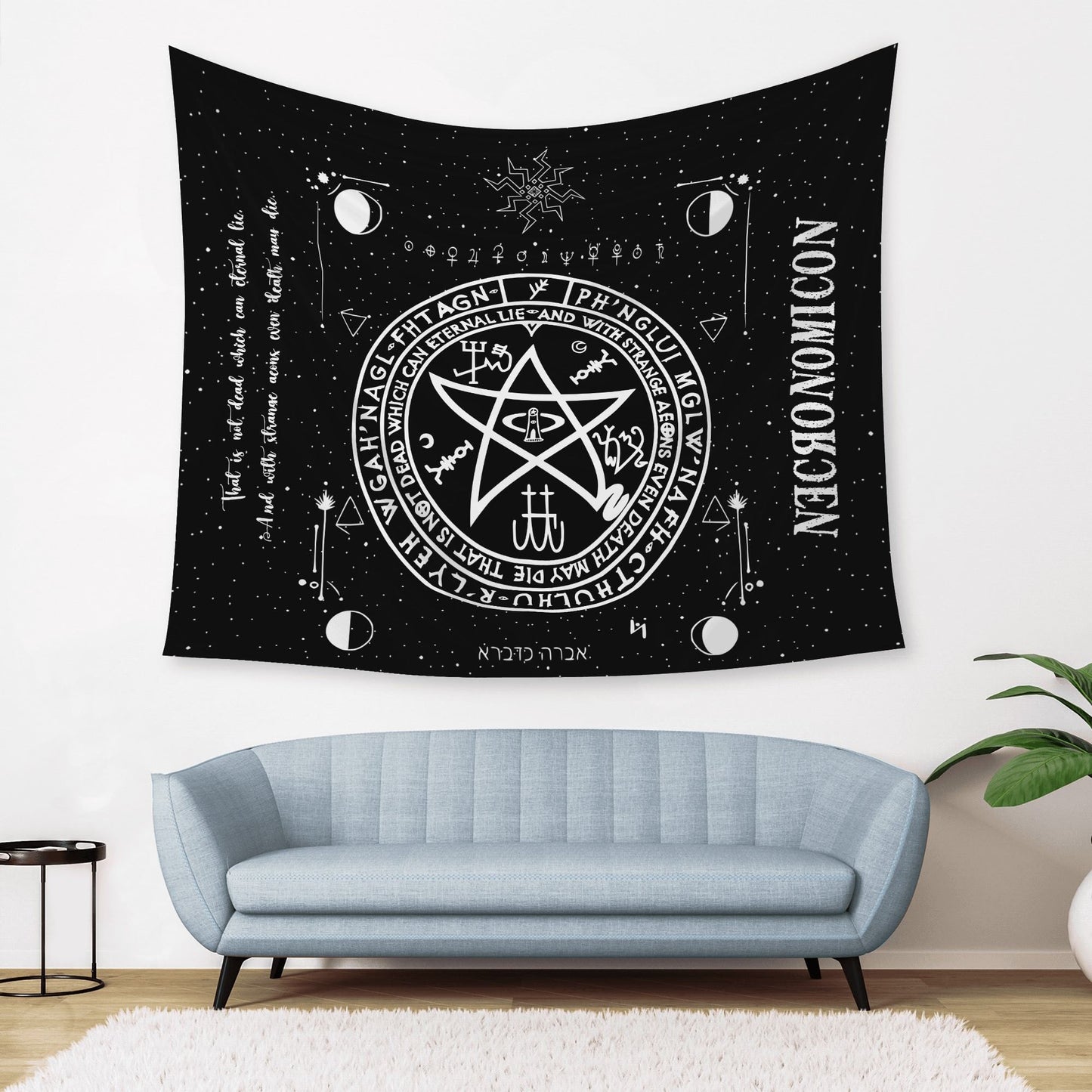 Necronomicon Wall Tapestry