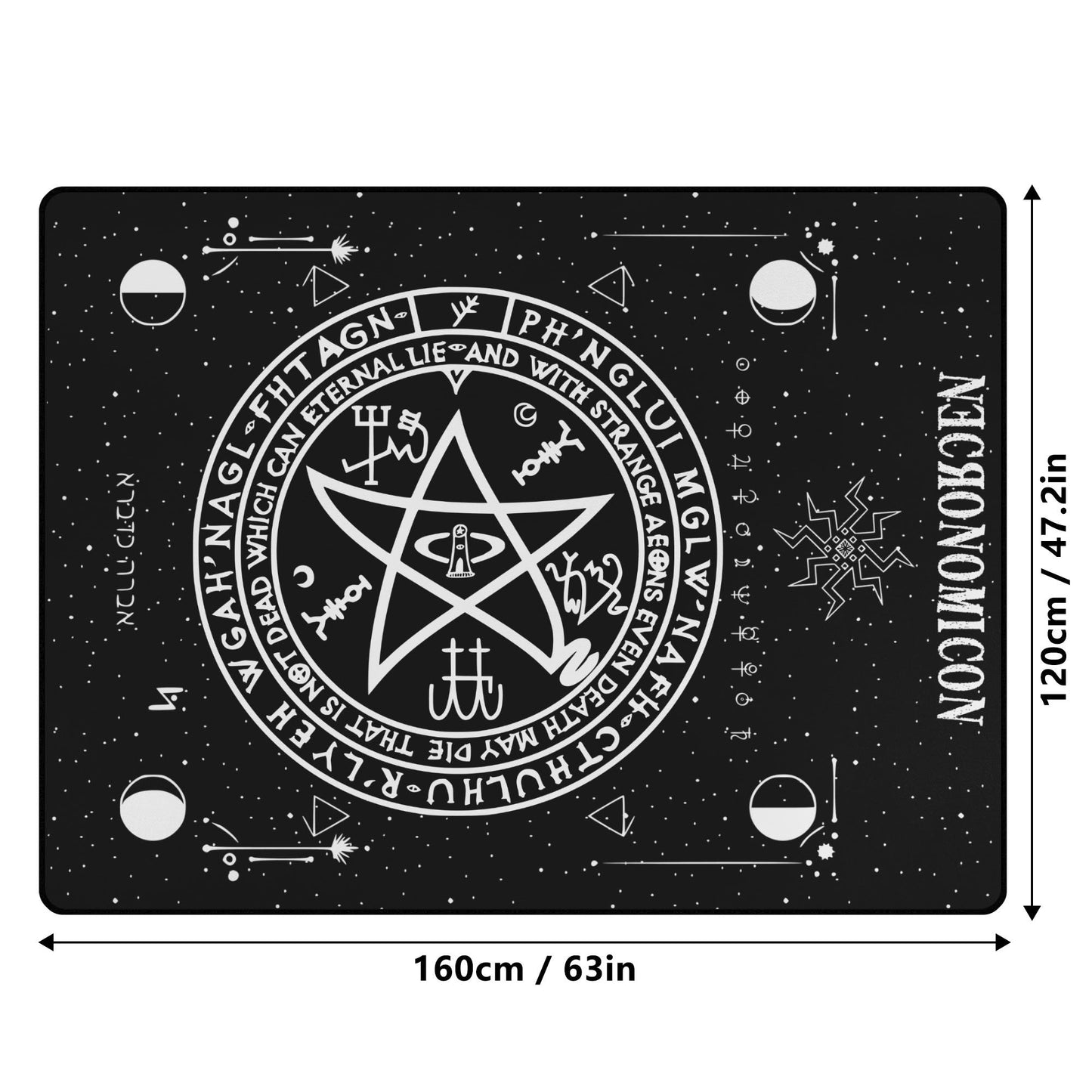 Necrocomicon Sofa Area Bedroom Rug