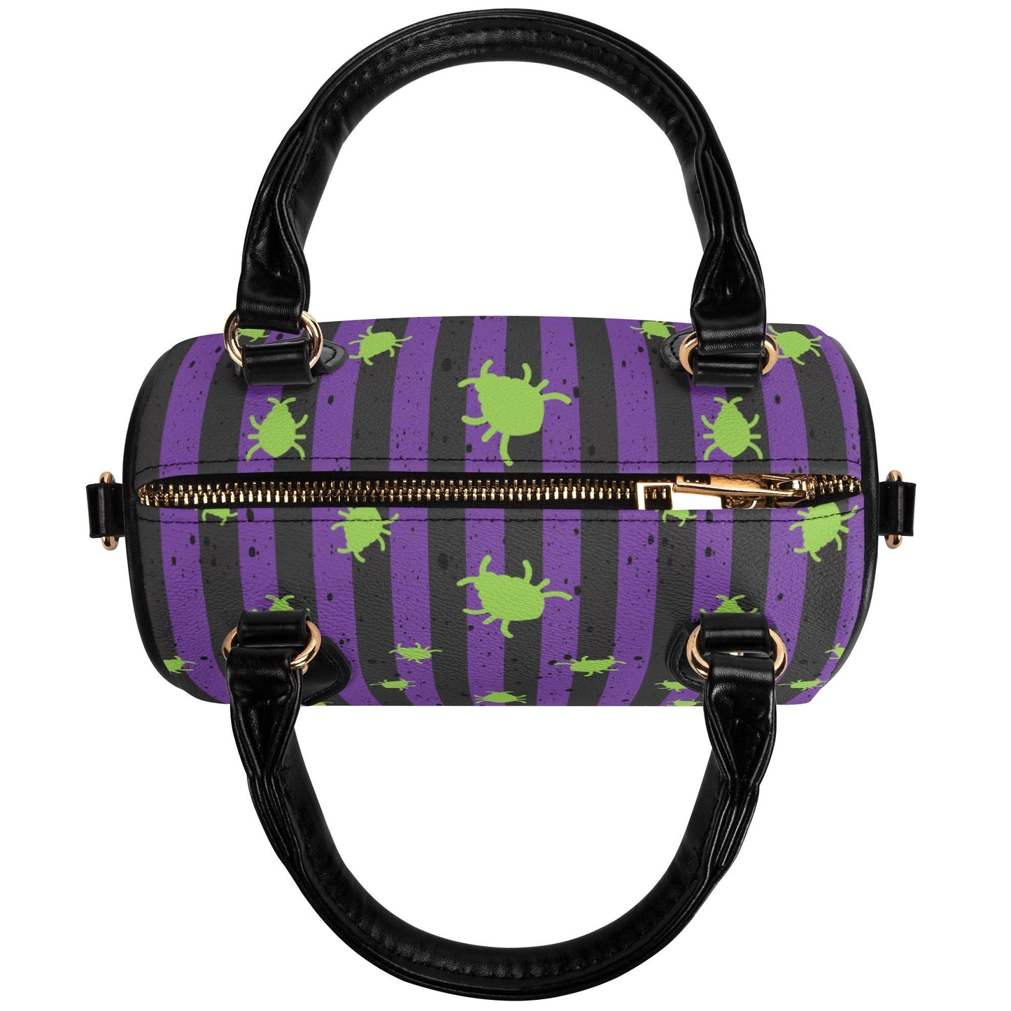 Strange I Am Leather Mini Boston Satchel Handbag