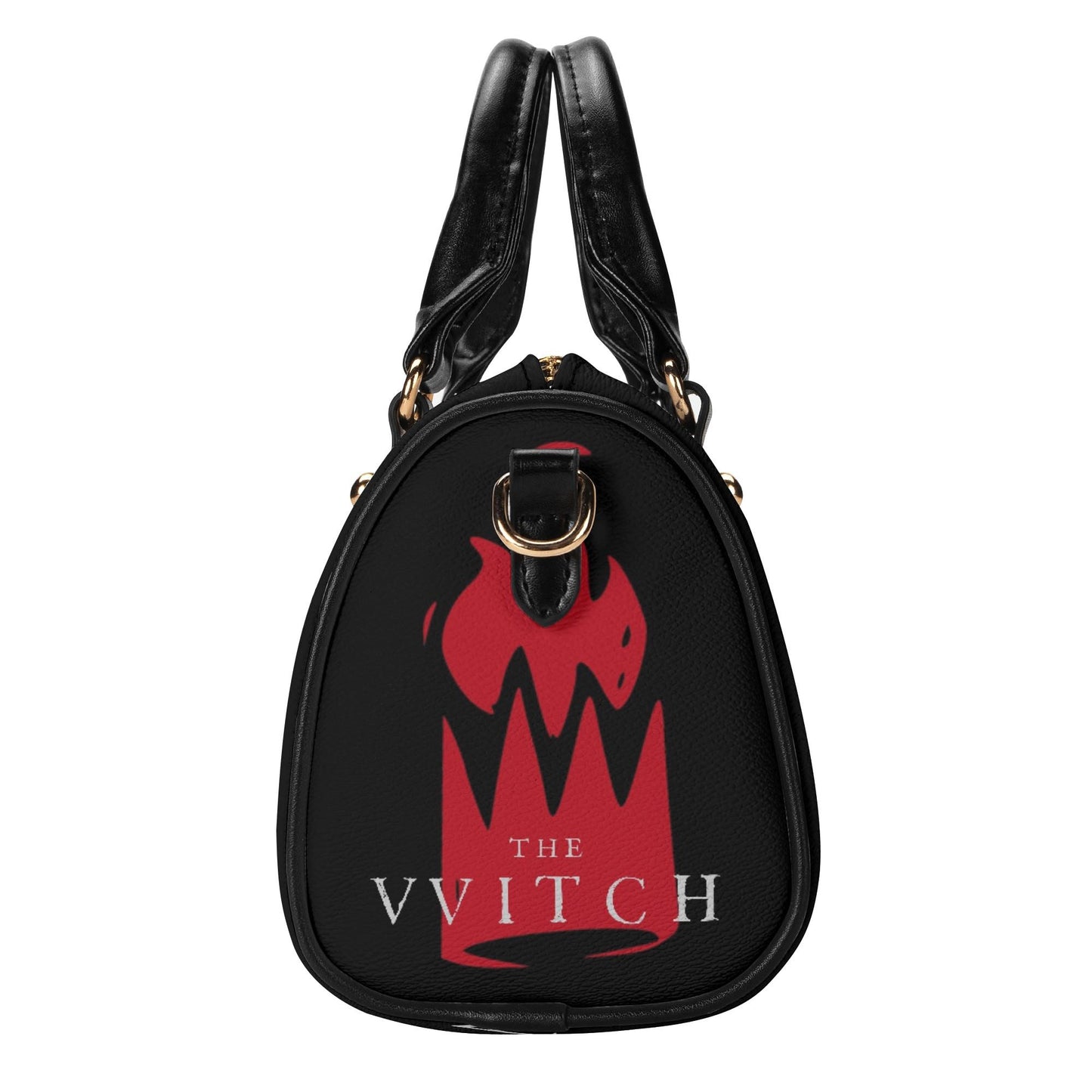 Live Deliciously Leather Mini Boston Satchel Handbag