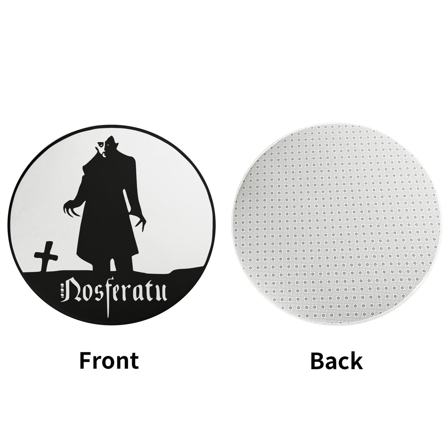 Nosferatu Sigil Round Rug