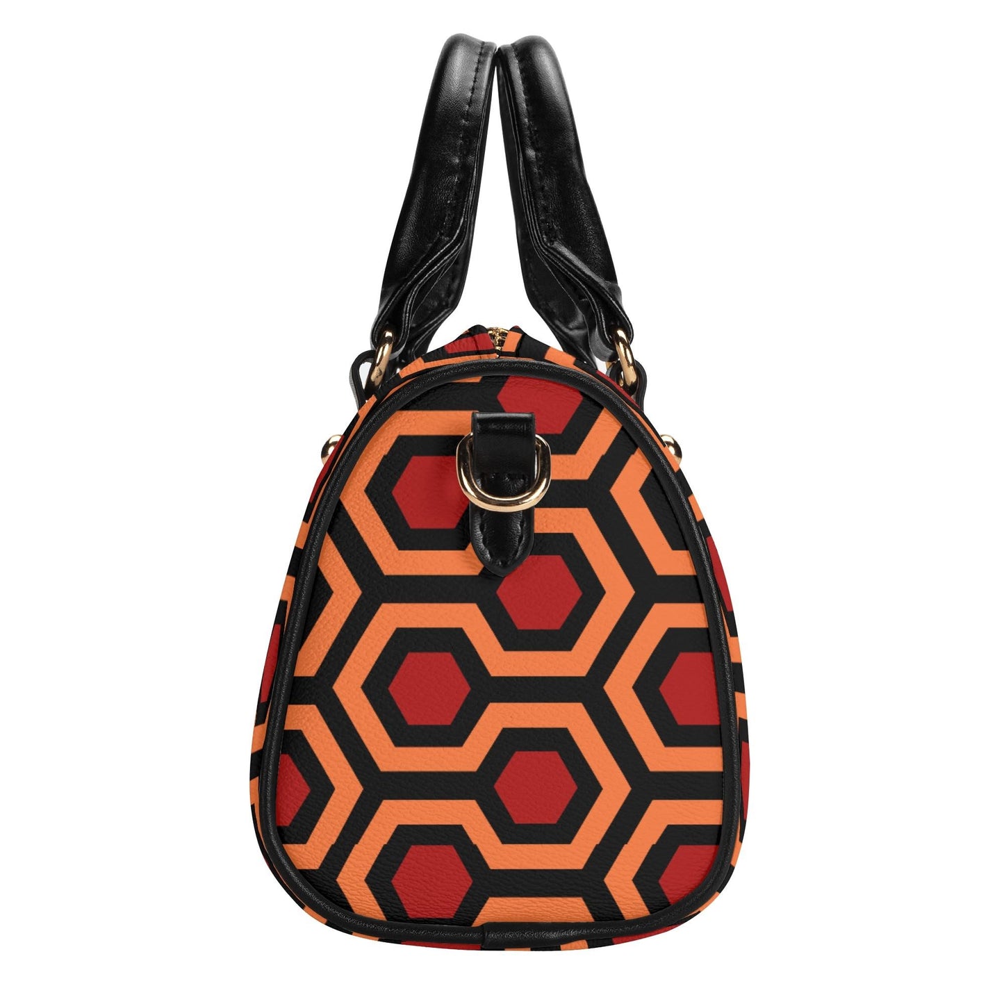 The Overlook Leather Mini Boston Satchel Handbag