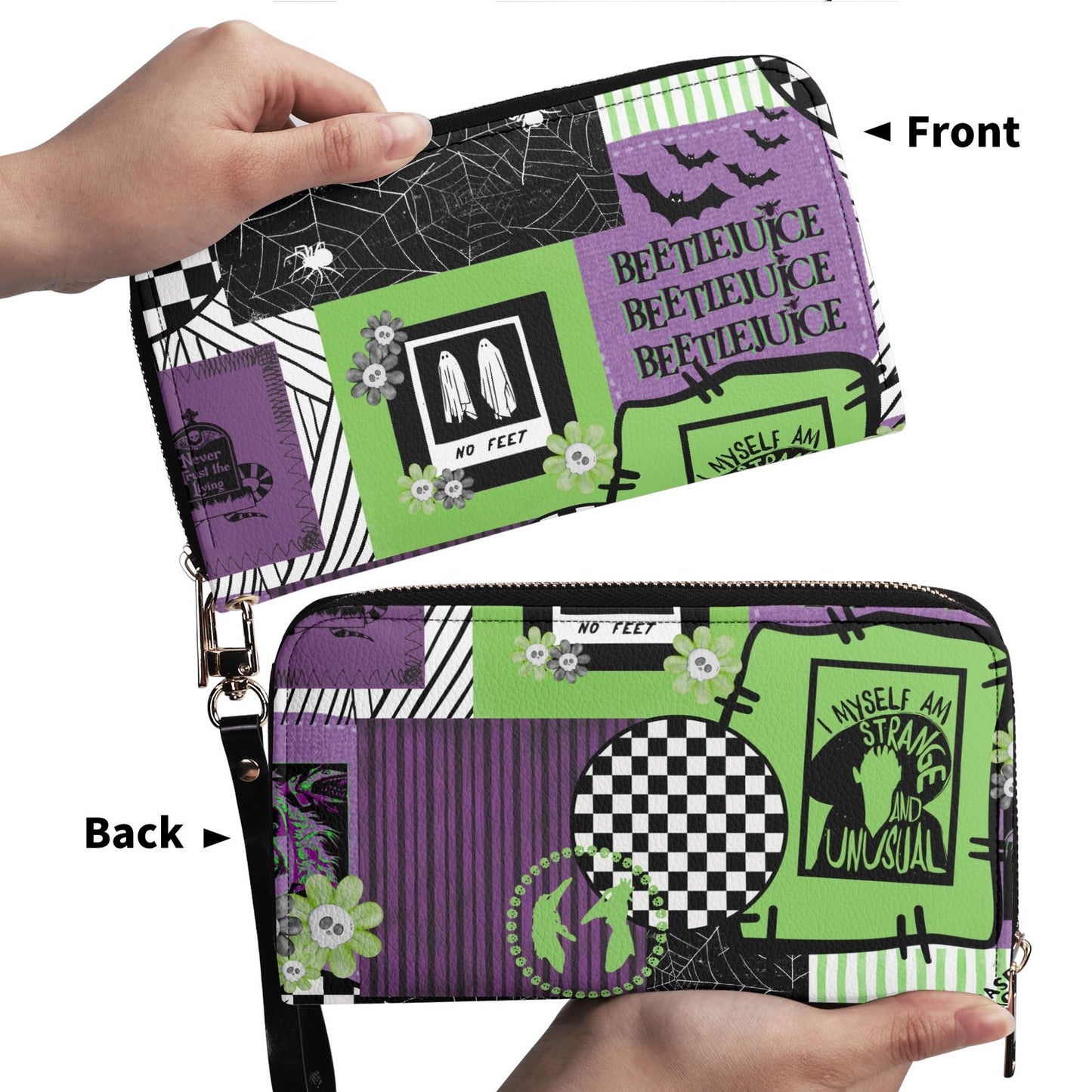 Strange I Am Leather Wallet