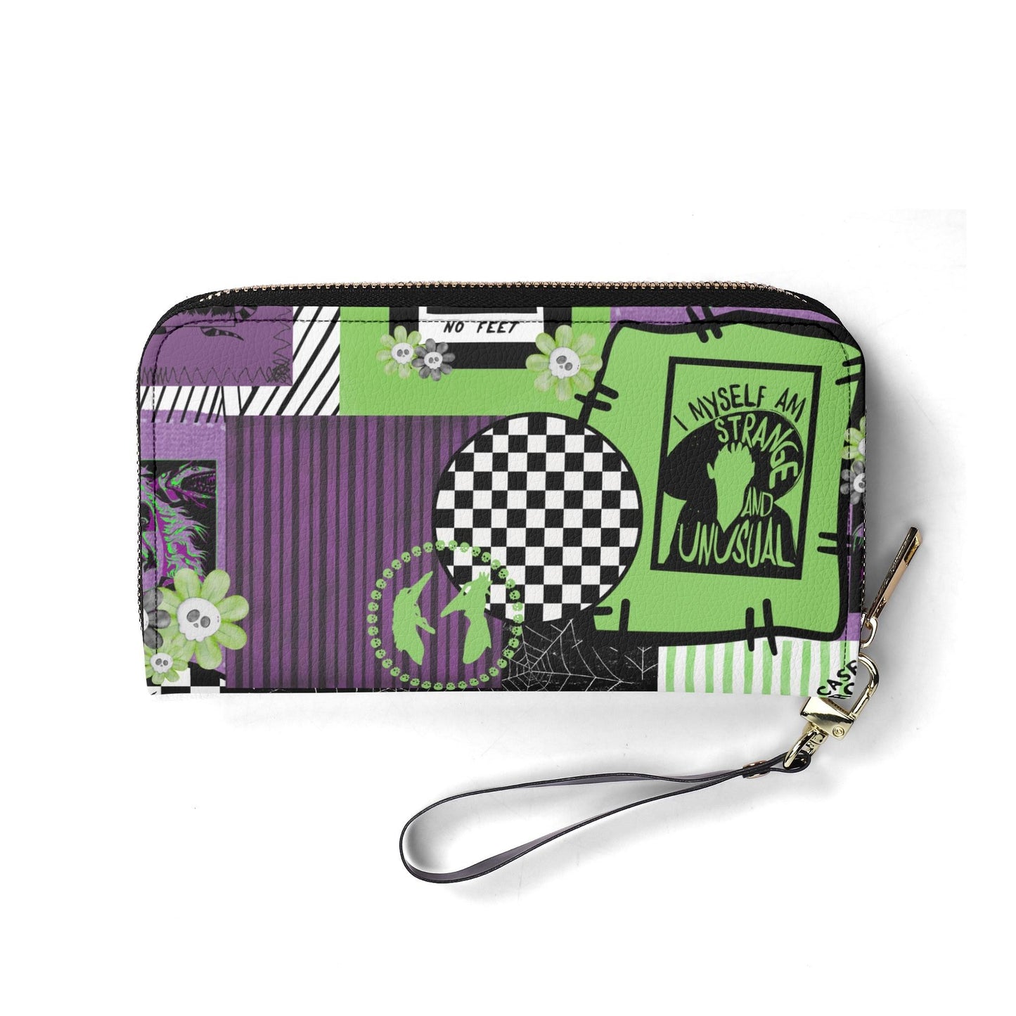 Strange I Am Leather Wallet