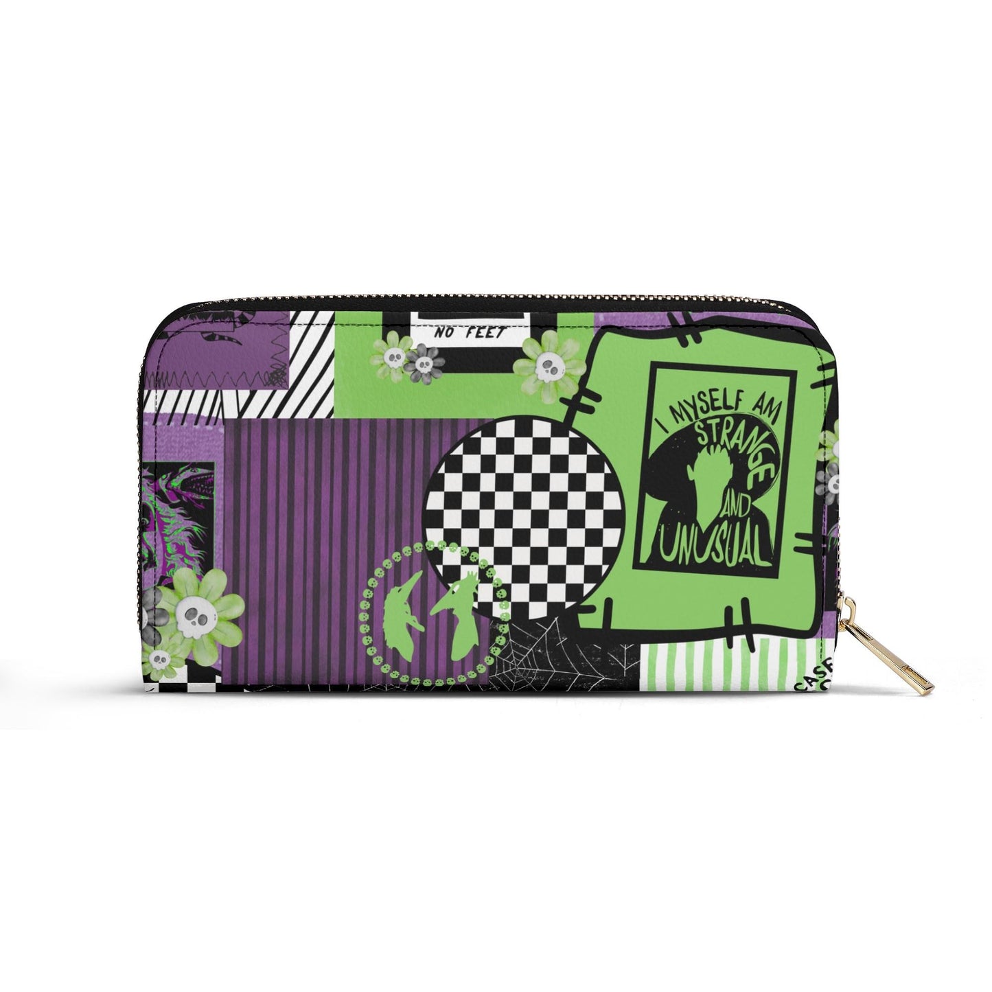 Strange I Am Leather Wallet