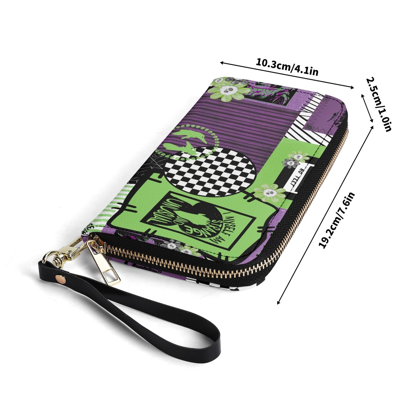 Strange I Am Leather Wallet