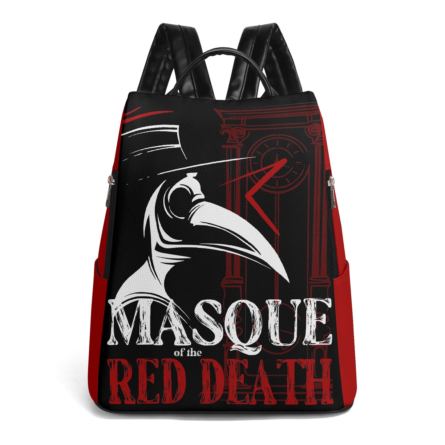 Red Death Anti-theft Backpack