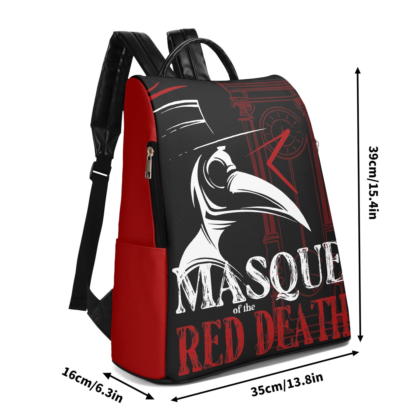 Red Death Anti-theft Backpack