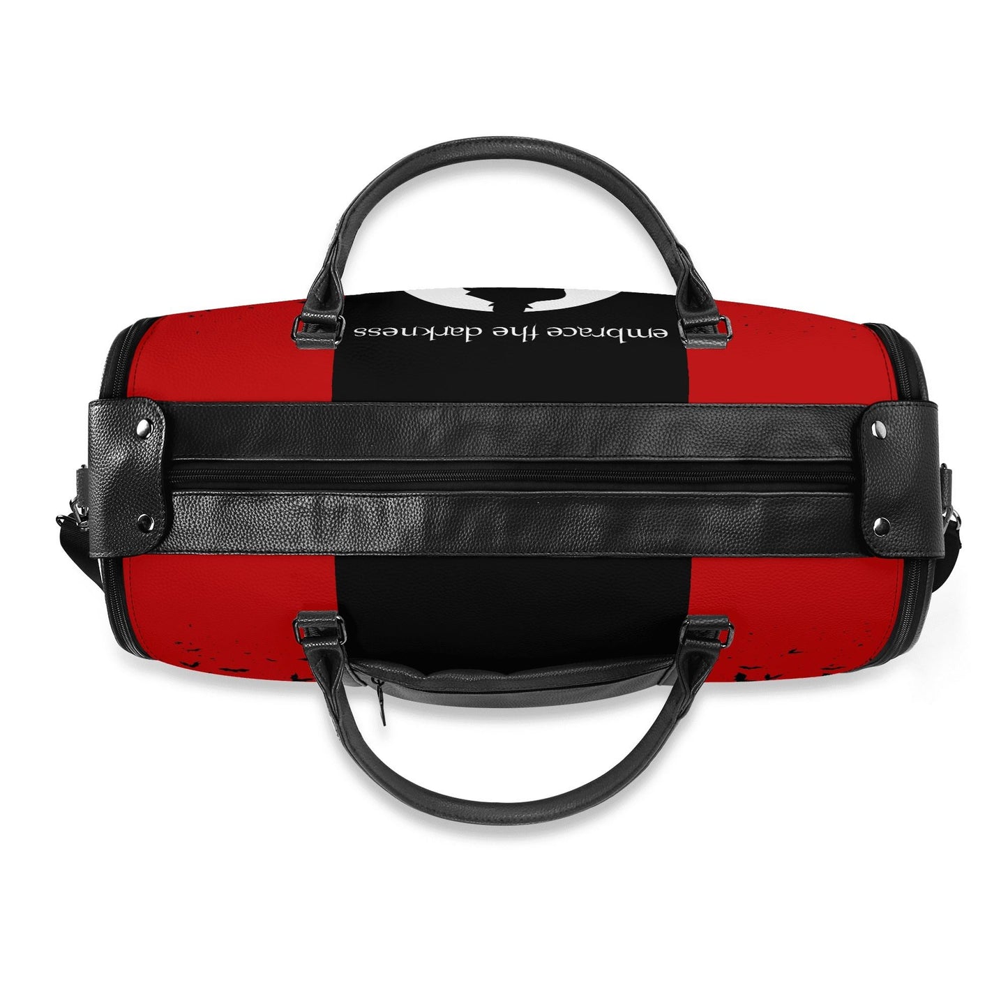 Nosferatu Leather Duffle Bag Foldable Travel Bag