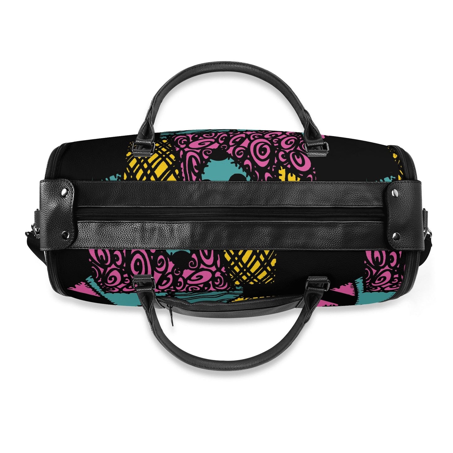 Sally Leather Duffle Bag Foldable Travel Bag