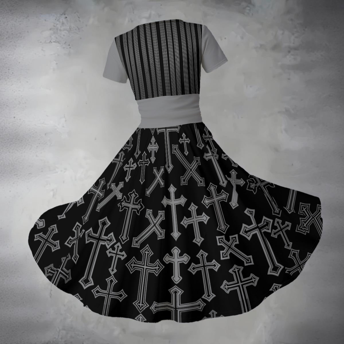 Cristina V Neck Midi Dress