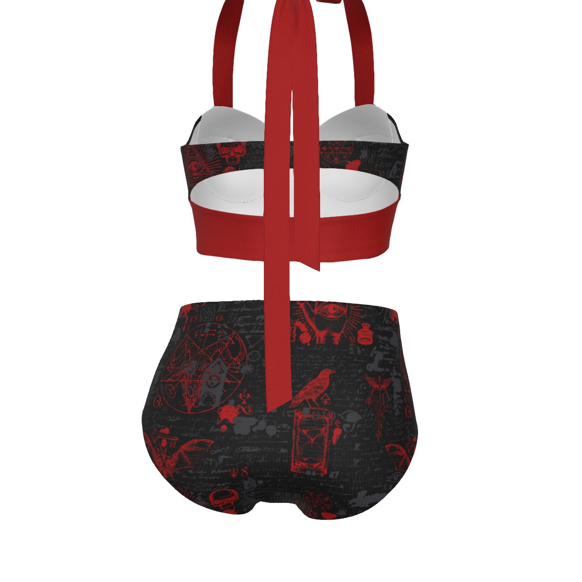 Redrum Pinup Vintage Swimsuit Set