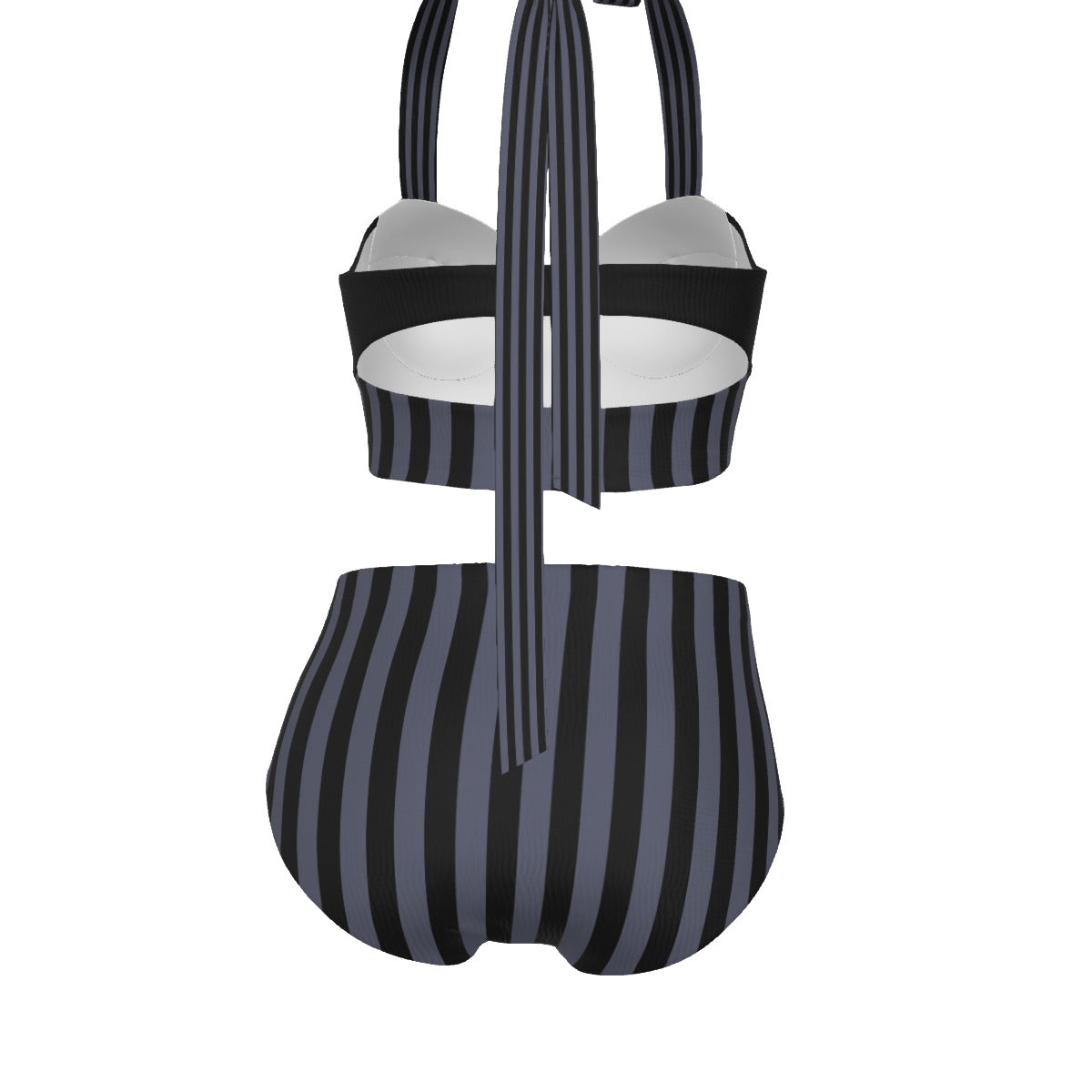 Nevermore Pinup Vintage Swimsuit Set