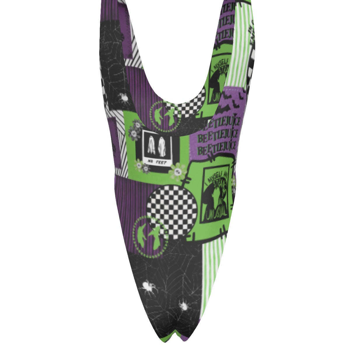 Strange I Am One-piece Reversable Swimsuit