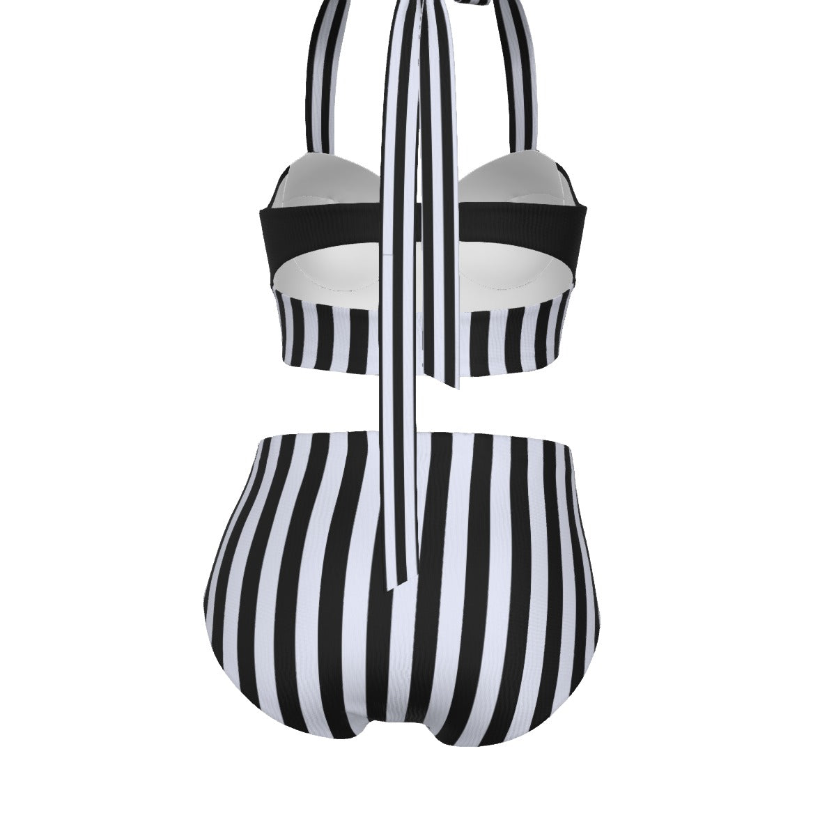 Strange & Unusual Pinup Vintage Swimsuit Set