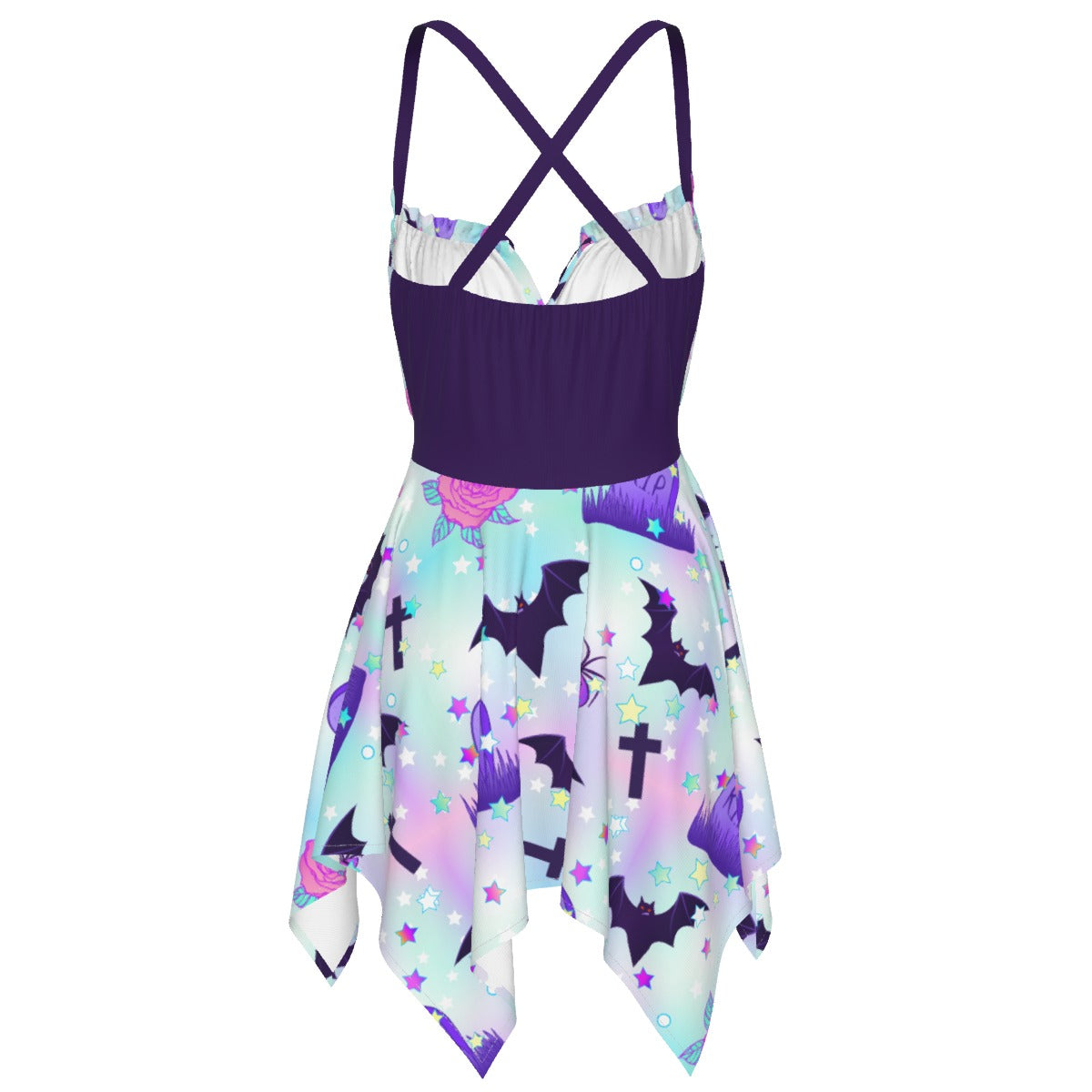 Pastel Goth Sleeveless Dress