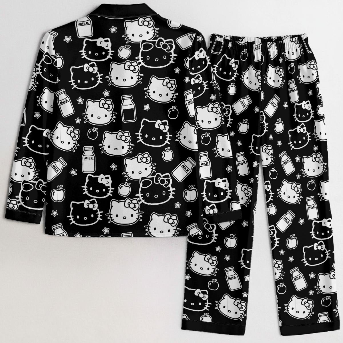 Kitty Galore Women's Satin Pajama Set