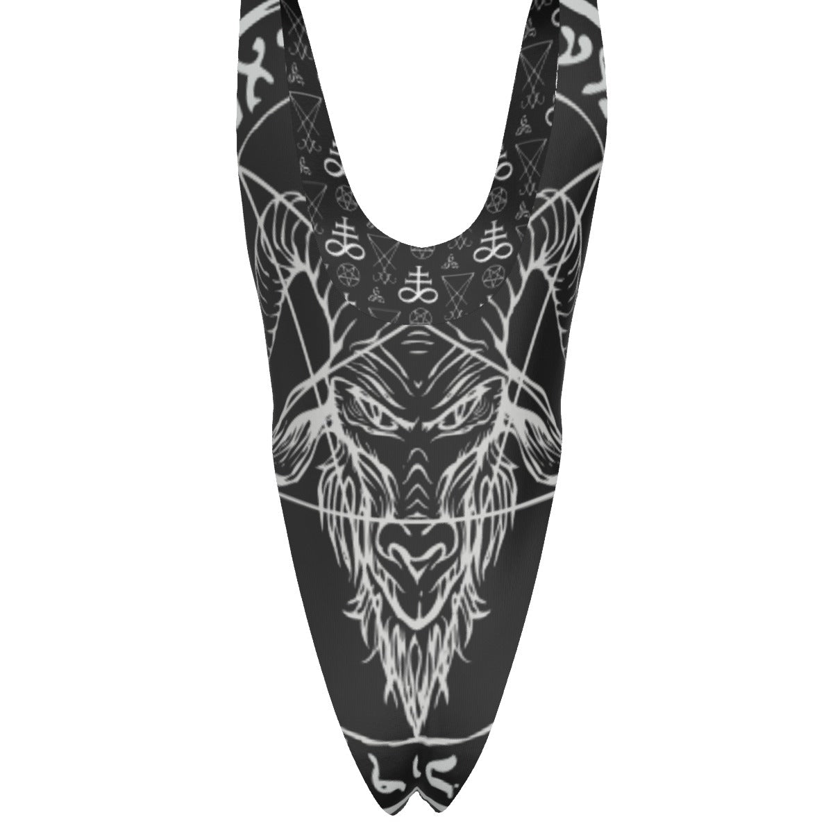 Baphomet One-piece Reversable Swimsuit