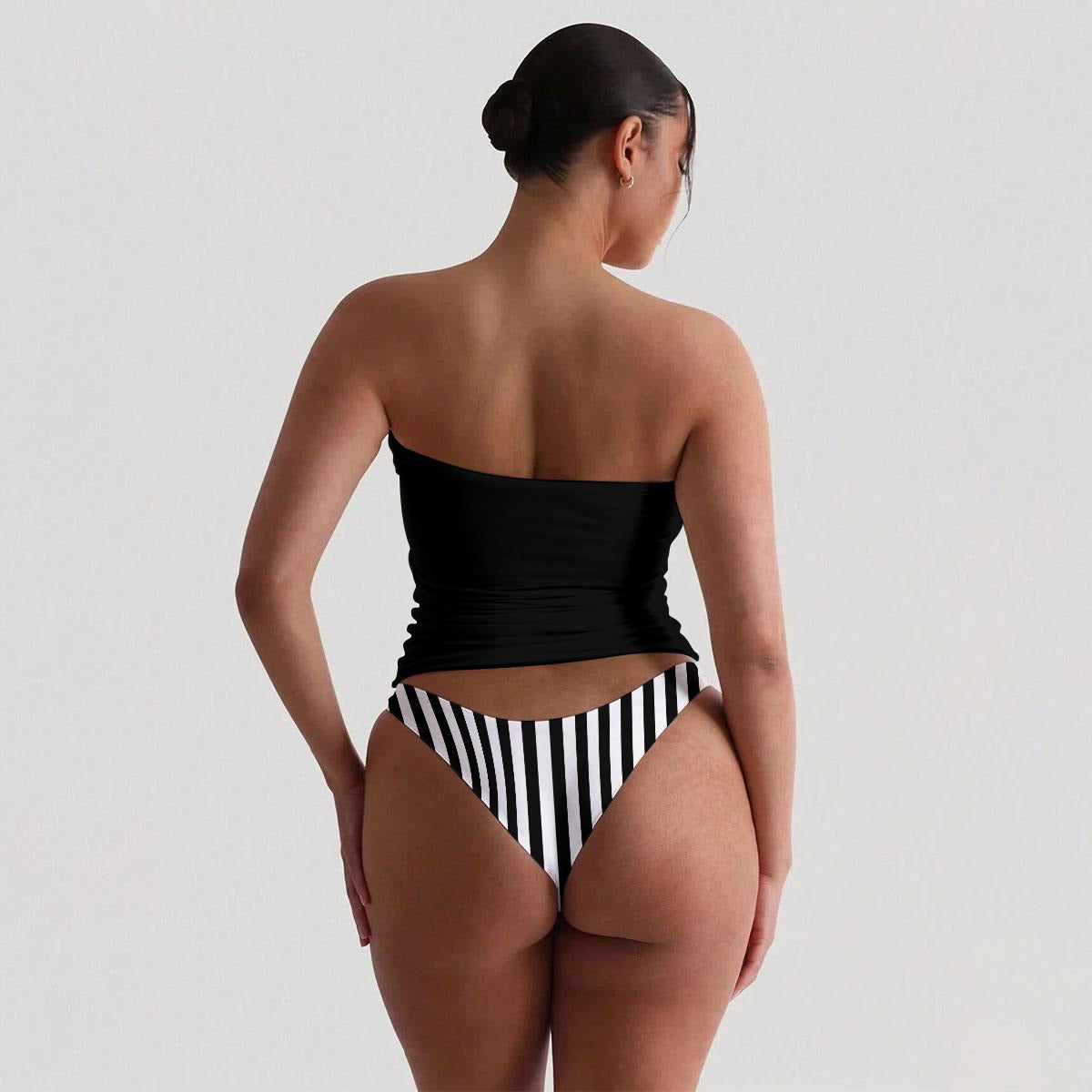 Strange & Unusual Strapless Tube Top Set